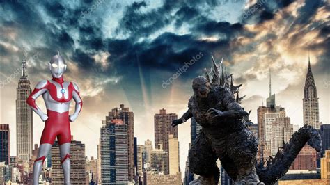 Ultraman Vs Godzilla by scpsea on DeviantArt