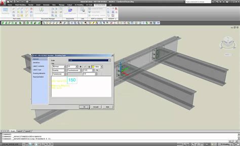 Advance Steel 2011 - Management of cambered beams - YouTube