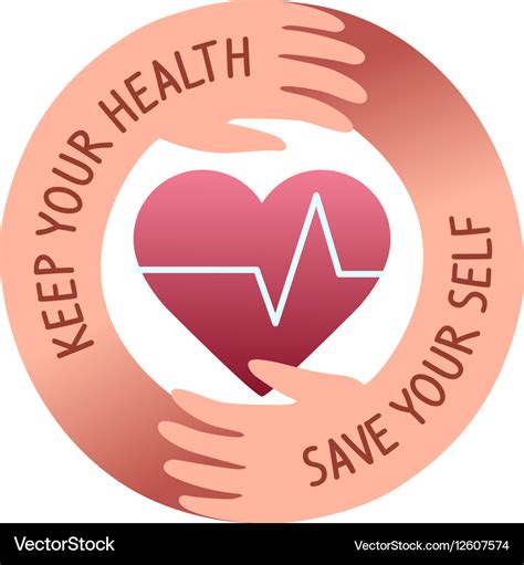 Health care logo Royalty Free Vector Image - VectorStock