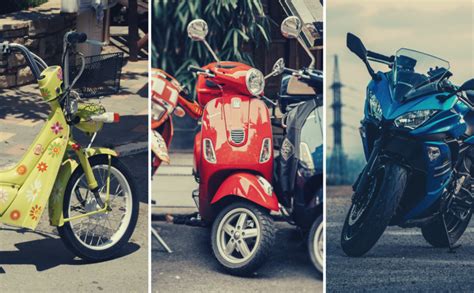 Learn the fundamental differences between mopeds vs. scooters vs. motorcycles! | Moped ...