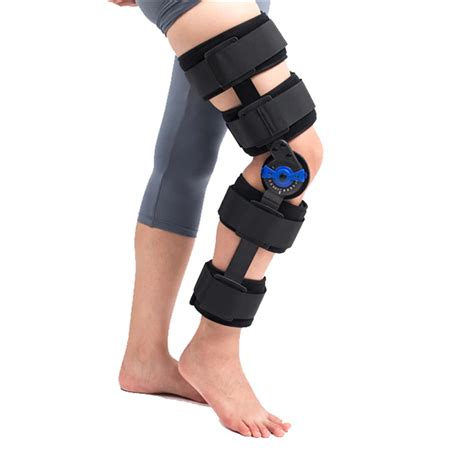 Hinged Knee Braces Supports High Quality Adjustable Factory direct sale Prevent hyperextension ...