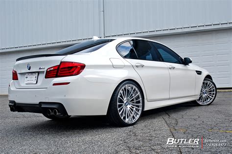 BMW M5 on Custom 21in Savini SV61d Wheels - Trending at Butler Tires and Wheels in Atlanta GA