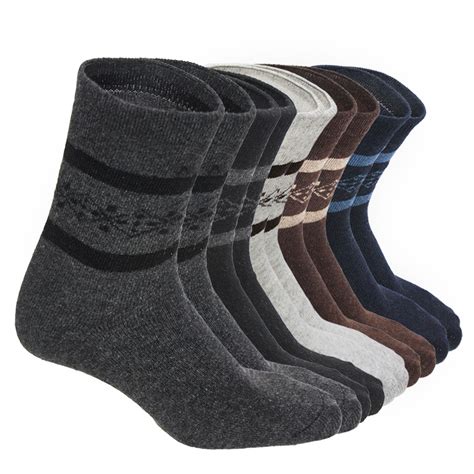 Wool & Cashmere Blend Thermal Men’s Socks