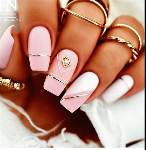 50+ Pretty Pink Nail Design Ideas - The Glossychic