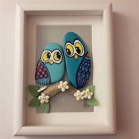 55 Best Owl Painted Rocks - Ideas and Images