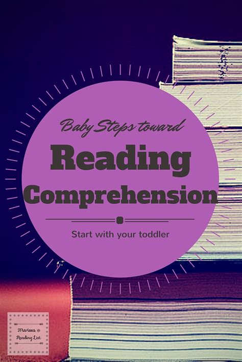 Baby Steps Toward Reading Comprehension - Reading List