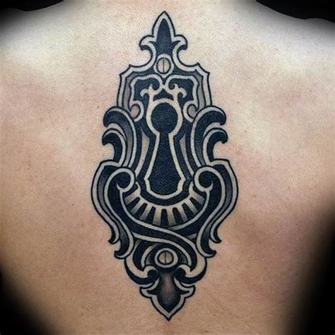 Photo tattoo keyhole 15.10.2018 №004 - example of tattoo - tattoovalue ...