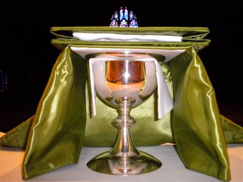 The Ministry of the Altar: The Vested Chalice and Paten