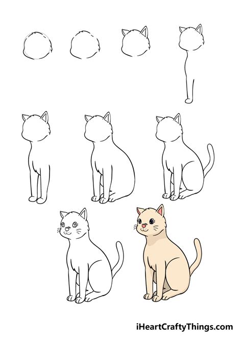 Simple Drawings Of Cats