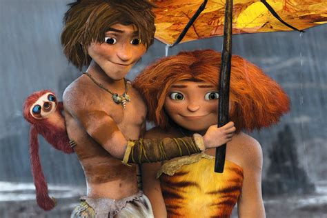 Movie review: 'The Croods' boasts awesome animation and creatures, but ...