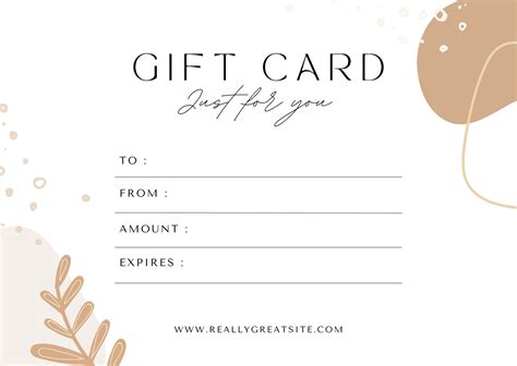 Gift Voucher, Gift Certificate Editable Gift Card Template, DIY Shop Voucher DIY Coupons For ...