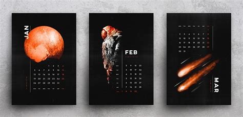 10 Calendar Graphic Design Ideas for 2022