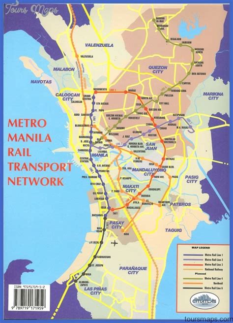 Manila Subway Map - ToursMaps.com