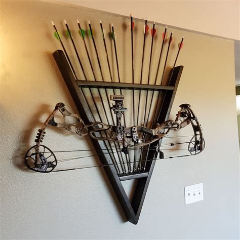 Archery Bow Rack Wall Mount for Compound Traditional or | Etsy