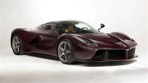 Barely Driven LaFerrari In One-Off Color Will Be Up For Auction - Car in My Life