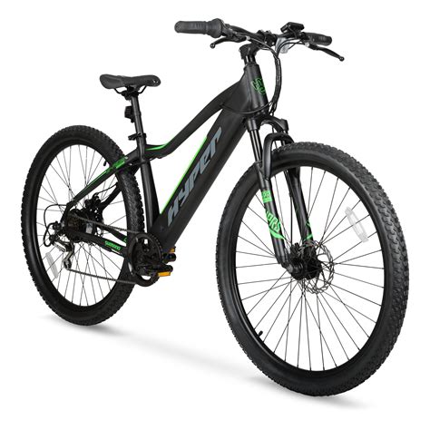 Hyper Bicycles Electric Bicycle Pedal Assist Mountain, 29 In. Wheels, Black - Walmart.com