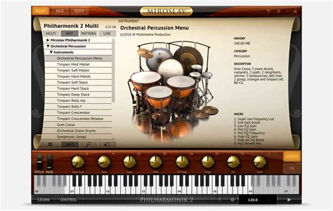 bord Mineur Rond et rond orchestral percussion vst Implications Malawi détendu