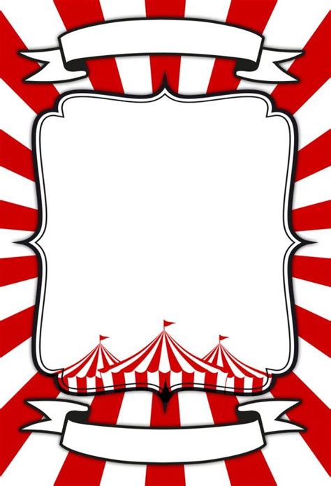 Blank Carnival Signs Printable