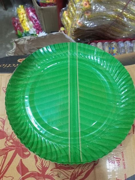 12 Inch Disposable Paper Plate at Rs 13/pack in Kumarghat | ID ...