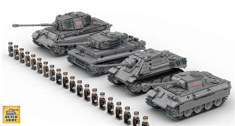 Military lego wwii tank - wpjmk