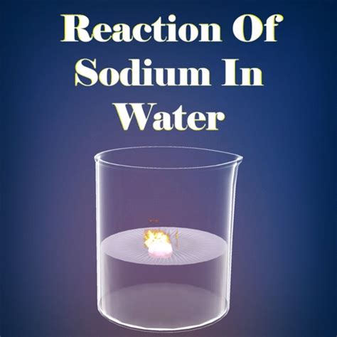 Reaction Of Sodium In Water by sunil christian