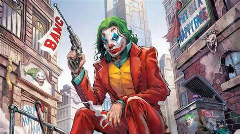 1920x1080 Resolution Joker Comic 4K 1080P Laptop Full HD Wallpaper - Wallpapers Den