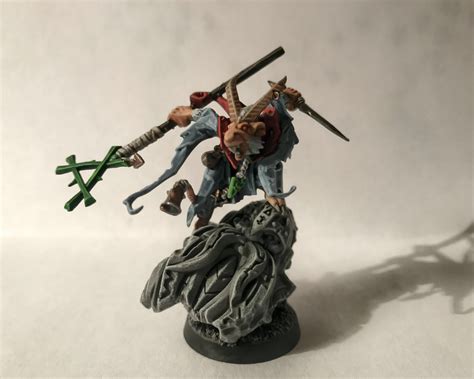 Skaven Grey Seer Conversion : r/minipainting