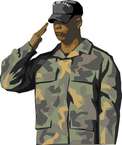 Army Veteran clip art (104192) Free SVG Download / 4 Vector