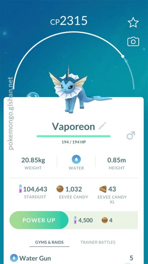 how to get vaporeon pokemon go - Milk Wild