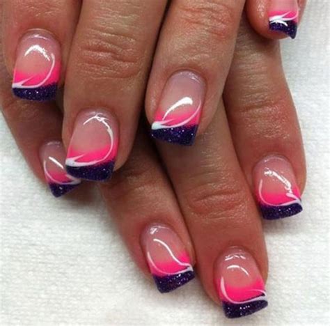 12+ Gel Nails French Tip Designs & Ideas 2016 | Fabulous Nail Art Designs