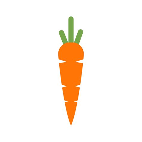 Carrot Icon Design Vector Template. Carrot Logo Sign 19487686 Vector ...