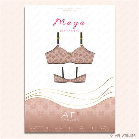 Maya Bra Sewing Pattern – AFI Atelier