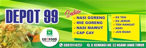 Template Banner Warung Nasi Goreng Mie Goreng Capjay CDR - Masvian