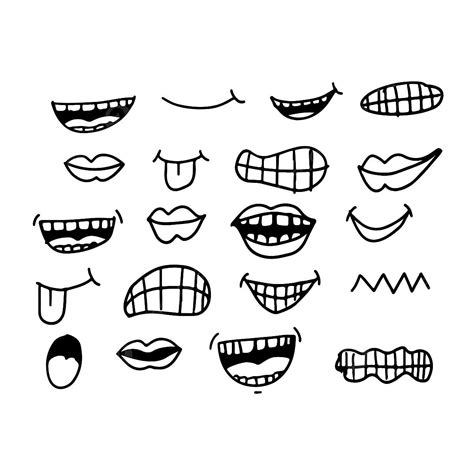 Cartoon Mouth Vector PNG Images, Cartoon Mouth Icon, Cartoon Icons, Mouth Icons, Mouth PNG Image ...