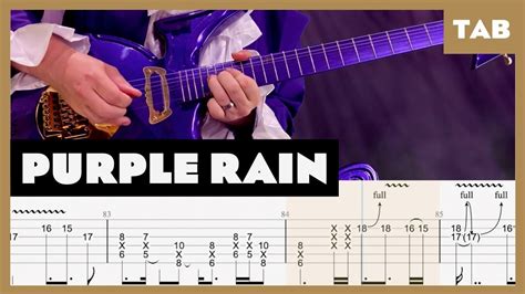 Prince - Purple Rain - Guitar Tab | Lesson | Cover | Tutorial Chords - Chordify