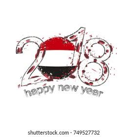 2023 Year Grunge Style Flag Yemen Stock Vector (Royalty Free) 2212085255 | Shutterstock