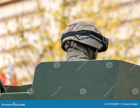 Soldier On An Armored Military Vehicle Royalty-Free Stock Photography | CartoonDealer.com #120970979