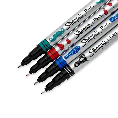 4 Writing Calligraphy Sharpie Wraps Pens Fine Point Tip Pen - Etsy