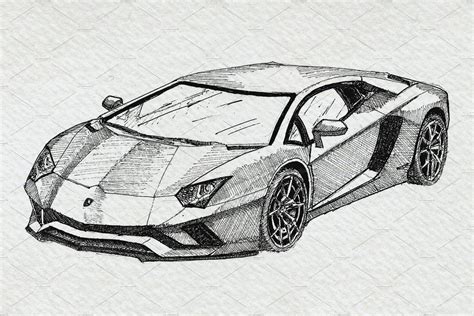 Supercars Sports Car Clipart Pack | Super cars, Cool car drawings, Car ...