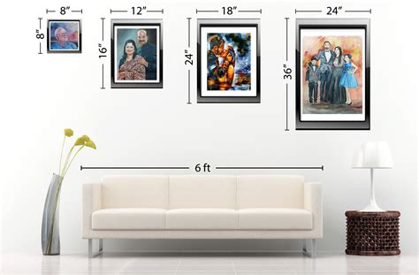 Size Chart Frame Sizes Painting Sizes Portraitflip Oil Painting | Hot Sex Picture