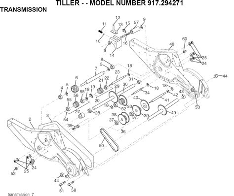 Craftsman Tiller Parts Diagram - General Wiring Diagram