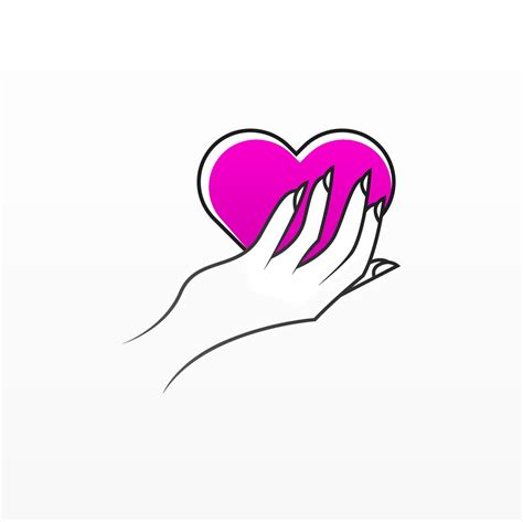 Charity hand logo design template 20639156 Vector Art at Vecteezy