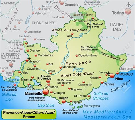 Mapa De Provenza Francia Michelin Seonegativo Com - Riset