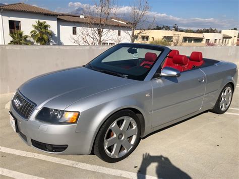 Daily Turismo: Red Red Seats: 2005 Audi S4 Convertible