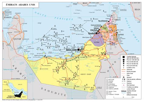 Présentation des Émirats arabes unis - Ministère de l’Europe et des Affaires étrangères