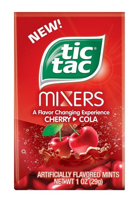 Flavor-Transforming Sweets : Tic Tac Mixers