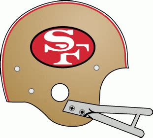 San Francisco 49ers Helmet - National Football League (NFL) - Chris ...