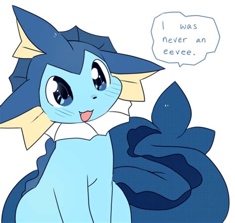 vaporeon >>> me neither | Pokemon bonitos, Evoluciones de eevee ...