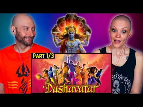 Dashavatar Animated Movie REACTION by foreigners | Hinduism History | Lord Vishnu Avatars - YouTube