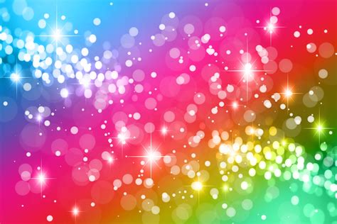 Rainbow Sparkle Shiny Glitter Background Graphic by Rizu Designs · Creative Fabrica